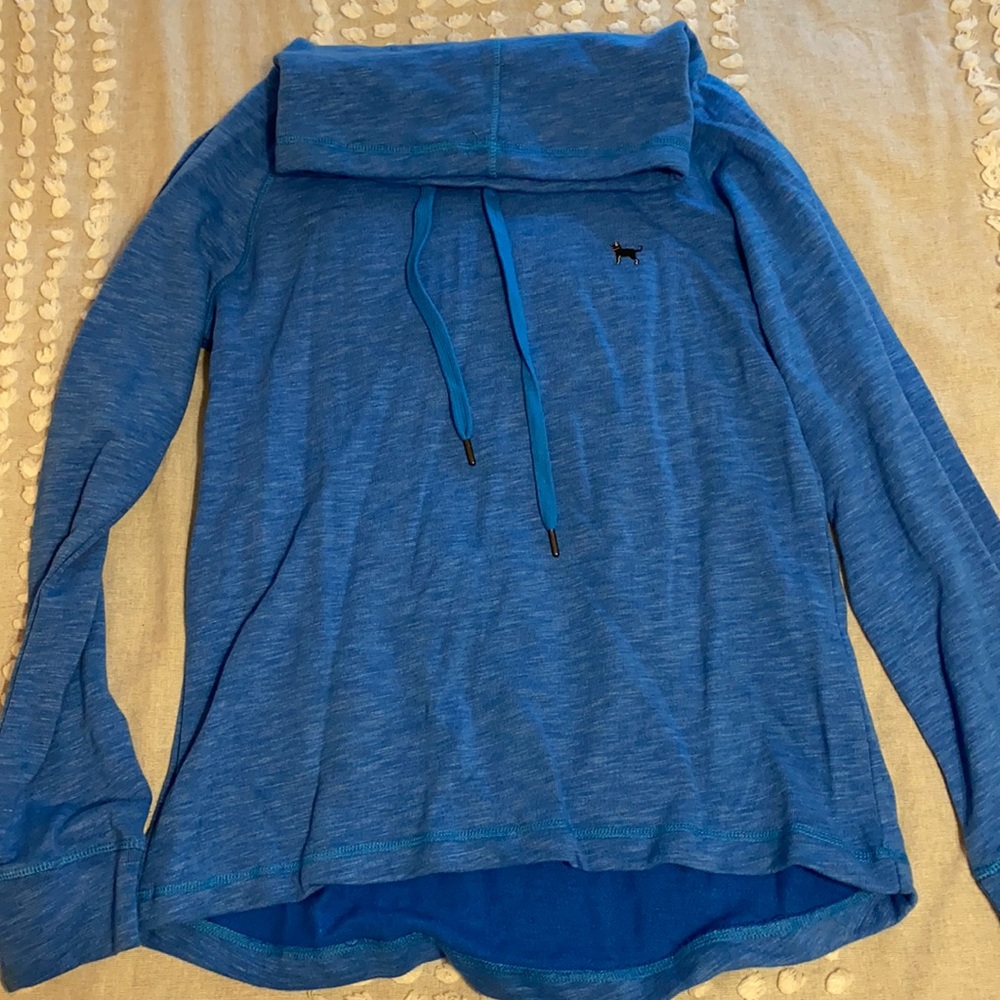 Black Dog Cowl Neck Pullover